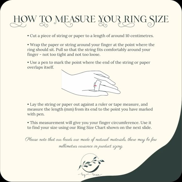 Mixed Stone Beaded Ring - Picture 10 of 12